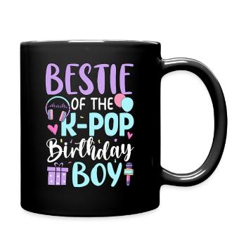 Meilleur ami du garçon d’anniversaire K-Pop - Mug uni - noir - Droite