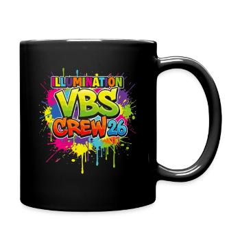 Illumination VBS Crew 26 Bible School - Full Colour Mug - black - Right