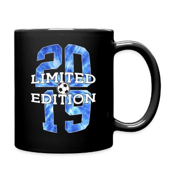LIMITED EDITION 2019 FOOTBALL 7TH BIRTHDAY - Full Colour Mug - black - Right