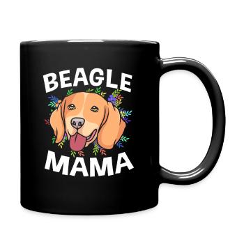 Maman Beagle Maman Maman Chien - Mug uni - noir - Droite