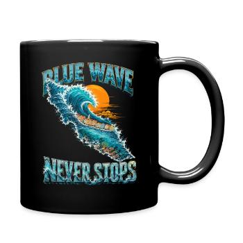 Curaçao - Mug uni - noir - Droite