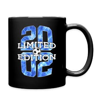 24E ANNIVERSAIRE DE FOOTBALL EN ÉDITION LIMITÉE 2002 - Mug uni - noir - Droite