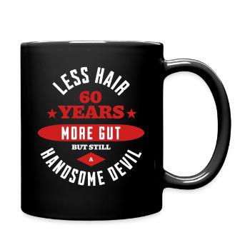Diable du 60e anniversaire - Mug uni - noir - Droite
