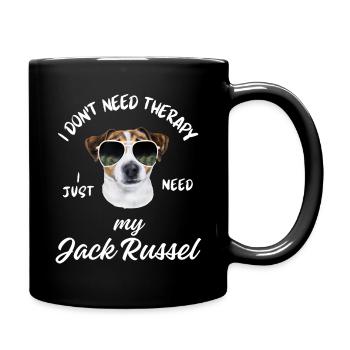 Thérapie Dog Jack Russell - Mug uni - noir - Droite