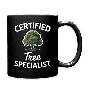 Bäume Sprüche Baum Wald Lustiges Bäume Geschenk - Tasse einfarbig - Schwarz - Rechts