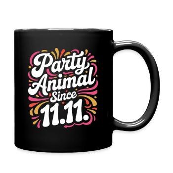 Karneval Party Kölner Animal Since 11.11. Köln - Full Colour Mug - black - Right
