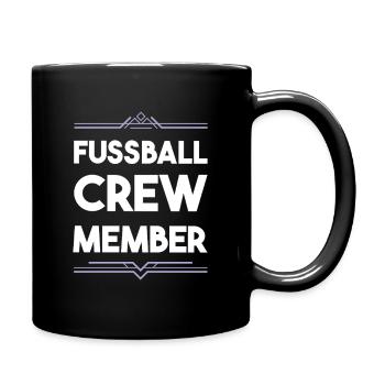 Football Crew - Full Colour Mug - black - Right