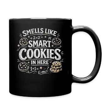 Ça Sent Les Intelligents Ici | Humour École - Mug uni - noir - Droite
