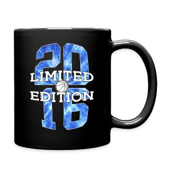 10E ANNIVERSAIRE DU BASKETBALL EN ÉDITION LIMITÉE 2016 - Mug uni - noir - Droite