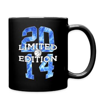 LIMITED EDITION 2014 BASKETBALL 12. GEBURTSTAG - Tasse einfarbig - Schwarz - Rechts
