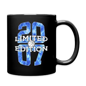 ÉDITION LIMITÉE 2007 BASKETBALL 19E ANNIVERSAIRE - Mug uni - noir - Droite