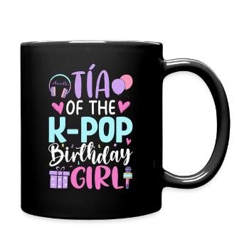 Tia de la fille d’anniversaire K-Pop - Mug uni - noir - Droite