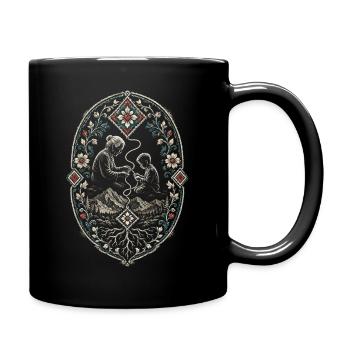 Hmong - Mug uni - noir - Droite