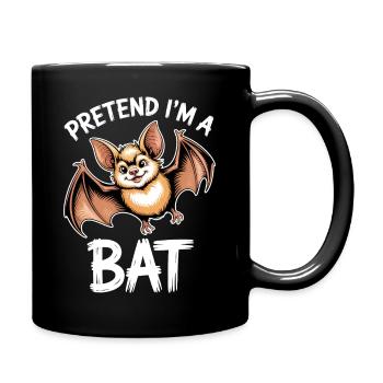 Cadeau amusant des chauves-souris sur les proverbes de chauve-souris - Mug uni - noir - Droite