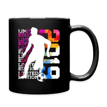 7E ANNIVERSAIRE FOOTBALL 2019 ÉDITION LIMITÉE - Mug uni - noir - Droite