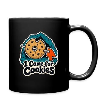 Cookies de plongée en grotte, je suis venu pour la grotte des cookies - Mug uni - noir - Droite