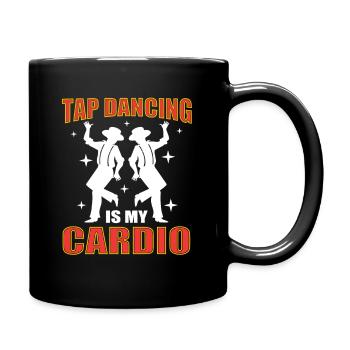 Claquettes Professeur de danse Danse Danse Danse Danse - Mug uni - noir - Droite