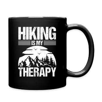 Randonnée sur sentier de montagne Randonnée en plein air Braconnage - Mug uni - noir - Droite