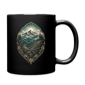 Hmong - Full Colour Mug - black - Right