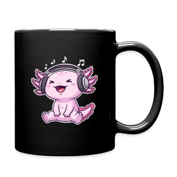 Musique Axolotl - Mug uni - noir - Droite