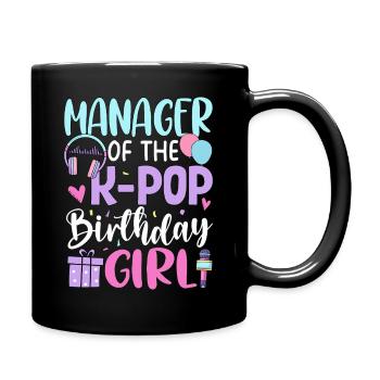 Manager de The K-Pop Birthday Girl - Mug uni - noir - Droite
