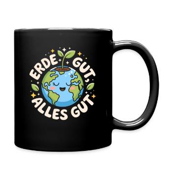 Terre Bonne Toute Bonne Protection de l’Environnement Nature Mère Terre - Mug uni - noir - Droite