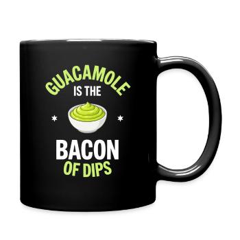 Cadeaux de trempette de guacamole - Mug uni - noir - Droite