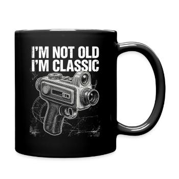 Pas vieux Juste gadget classique - Mug uni - noir - Droite