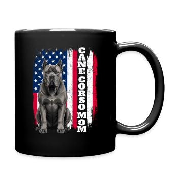 Cane Corso Mom Loyal Italian Mastiff - Mug uni - noir - Droite