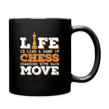 Chess Chess Player Chessboard - Full Colour Mug - black - Right