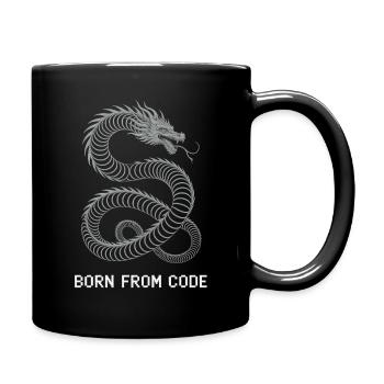 Programmers – Coding Developers & Computer Scientists - Full Colour Mug - black - Right