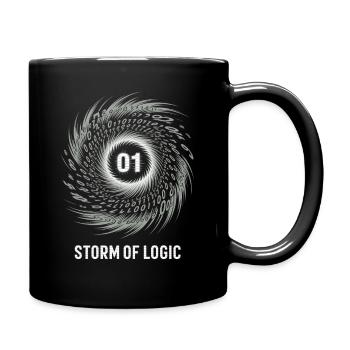 Programmers – Coding Developers & Computer Scientists - Full Colour Mug - black - Right