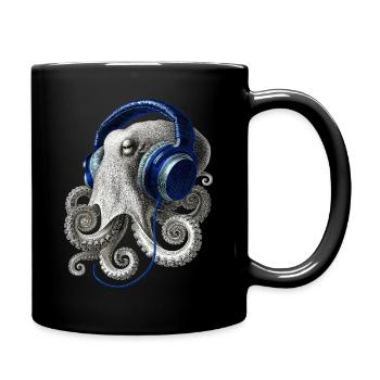 Pieuvre Pieuvre pieuvre Pieuvre de mer - Mug uni - noir - Droite