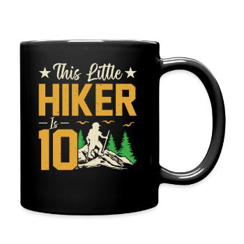 Randonnée des enfants pour les 10 ans d’aventure Randonnée des enfants - Mug uni - noir - Droite