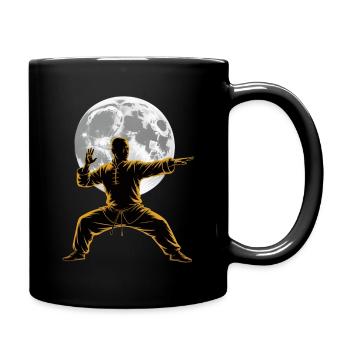 Tai Chi Zen Meditation – Chi Qigong Training - Full Colour Mug - black - Right