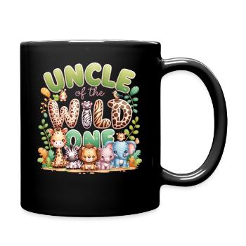 Oncle de la meute sauvage - Faune - Mug uni - noir - Droite