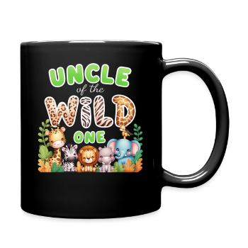 Uncle of the Wild One - Full Colour Mug - black - Right