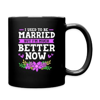 Divorce - Mug uni - noir - Droite