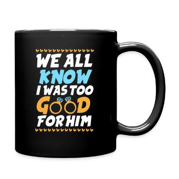 Divorce - Mug uni - noir - Droite