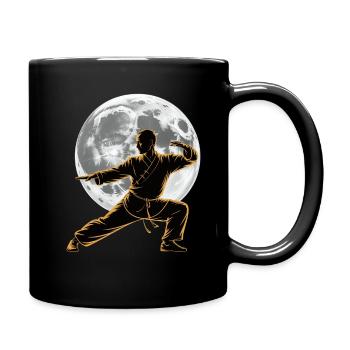 Tai Chi Zen Meditation – Chi Qigong Training - Full Colour Mug - black - Right