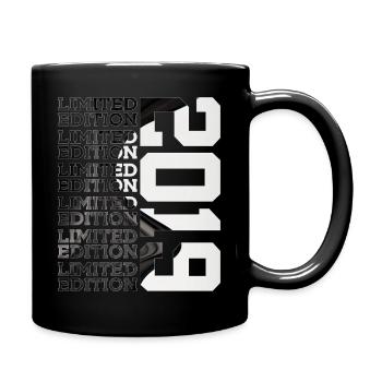 7 ANS ÉDITION LIMITÉE 2019 7E ANNIVERSAIRE - Mug uni - noir - Droite