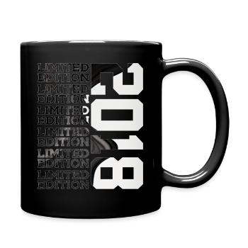 8 ANS ÉDITION LIMITÉE 8E ANNIVERSAIRE 2018 - Mug uni - noir - Droite