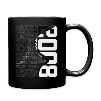 18 ANS ÉDITION LIMITÉE 2008 18E ANNIVERSAIRE - Mug uni - noir - Droite