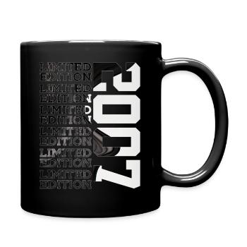 19 ANS ÉDITION LIMITÉE 2007 19E ANNIVERSAIRE - Mug uni - noir - Droite
