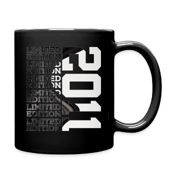 15 ANS ÉDITION LIMITÉE 2011 15E ANNIVERSAIRE - Mug uni - noir - Droite