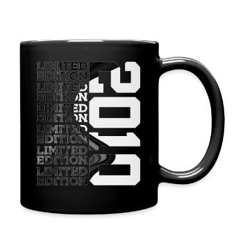 16 ANS, ÉDITION LIMITÉE 2010 16E ANNIVERSAIRE - Mug uni - noir - Droite