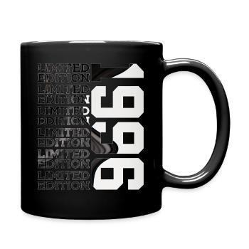 30 JAHRE ALT LIMITED EDITION 1996 30. GEBURTSTAG - Tasse einfarbig - Schwarz - Rechts