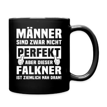 Falkner - Tasse einfarbig - Schwarz - Rechts