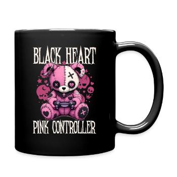 Pastel Goth Soft Goth Gaming Gamer - Full Colour Mug - black - Right