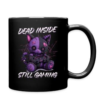 Pastel Goth Soft Goth Gaming Gamer - Full Colour Mug - black - Right